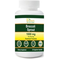 Broccoli Sprout 1000 mg Hidangan 120 Kapsul Sayuran