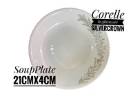 Corelle Silver Crown 21cm Soup Plate