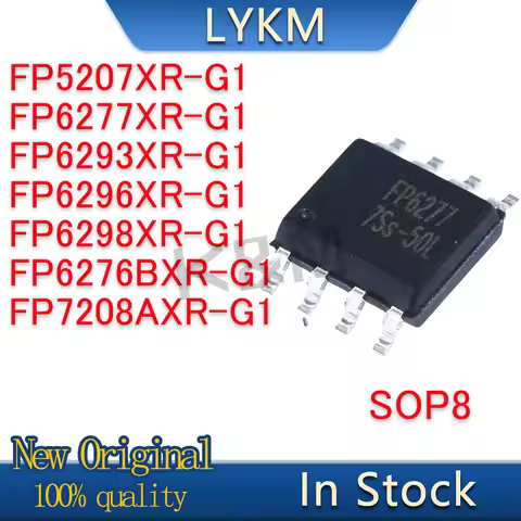 5/PCS New Original FP5207 FP6277 FP6293 FP6296 FP6298 XR-G1 FP6276BXR-G1 FP7208AXR-G1 SOP8 Power chi