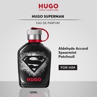SUPERMAN x HUGO Eau de Parfum for Men 125ml  - Aldehyde Accord & Spearmint Oil - Fougere EDP Perfume