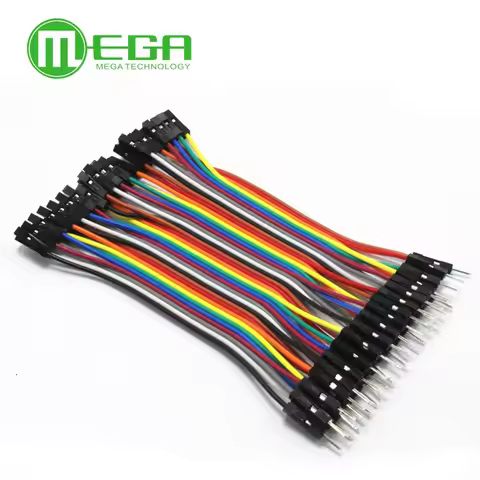1Row 40pin 10cm 2.54mm 1pin Female to Male jumper wire Dupont cable