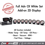 Defi Advance CR White NA Turbo Set Performance Gauge Meter Thailand Copy Water Temp Oil Temp Oil Pre