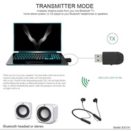 Universal Bluetooth 5.0 2 in 1 USB Audio Transmitter &amp; Receiver Speaker headphone Input output