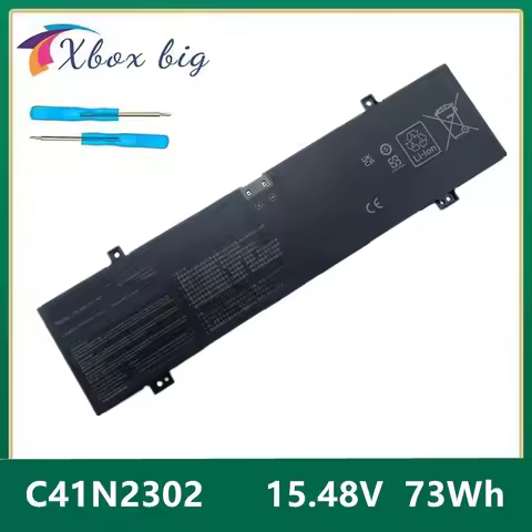 New C41N2302 15.48V 73Wh Laptop Battery For Asus notebook FA401WV370-0EAEXHB8X10 41R1 FA401