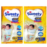 Pampers sweety bronze  comfort perekat NBS44 Dan M40
