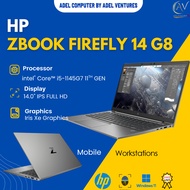 (6 MONTH WARRANTY) HP ZBook Firefly 14 G8 Mobile Workstation, Core i5-1145G7(11TH GEN)WINDOWS11 PRO