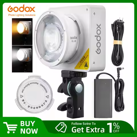 Godox ML100Bi Bi-Color Portable LED Light 120W Onboard & App Control Photography lamp for Video reco