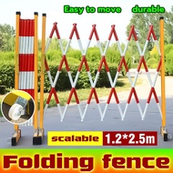 【MALAYSIA】 2.5m Road barrier Barricade Barrier gate Barrier gate system Folding gate Safety barrier 