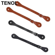 TENOL Spur Straps Adjustable 2Pcs PU Leather Cowboy Cowgirl Ladies Boot Straps for