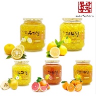 Korea Best Tea Jam 1kg /Citron Lemon Grapefruit Hallabong Quince plum Tea Jam