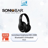 SonicGear Airphone ANC 2000 / ANC 3000 Bluetooth Headset W/Mic (Bluetooth 5.0 / 40mm Dynamic / Rechargable / 400 mAh)