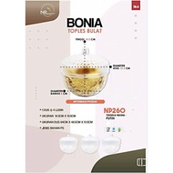 ROUND JAR WITH LID BONIA ACRYLIC JAR/ MANISAN JAR/ CAKE JAR + LID EID JAR/