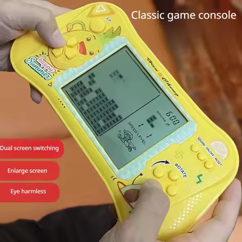 1pcs Toys Handheld Game Console Classic Childhood Gift Big Screen Game Console BRICK GAME Handheld G