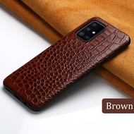 AUOVIEE Genuine Leather Cover Case For Samsung Galaxy S23 S22 S20 FE S21 Ultra S10 S20 Plus Note 20 10A51 A52 5G A71 A72 A50 A21S M31 M51