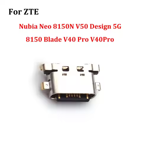 2-10Pcs For ZTE Nubia Neo 8150N V50 Design 5G 8150 Blade V40 Pro V40Pro USB Charger Charging Dock Po