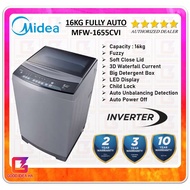 Midea MFW-1655CVI 16KG INVERTER Fully Auto Washer Mesin Basuh