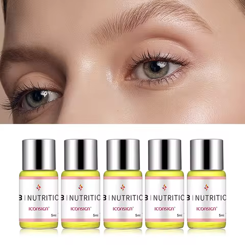 Wholesale 5 Bottles/Lot #3/4 ICONSIGN Lash Lift Lotion Lash Nutrition Lotion Cleanser Eyelash Enhanc