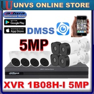 DAHUA CCTV 8-CHANNEL PACKAGE SET 5.0MP DVR + CAMERA 5MP P2P ONLINE PHONE (Ready Stock Fast Shipping)