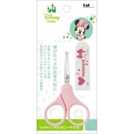 Disney - (N/米妮) 日本製造 迪士尼嬰兒安全指甲剪刀