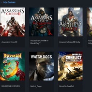 Uplay Acc (Assassin Creed Odyssey,Unity,BlackFlag)