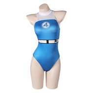 The Fantastic Four: First Steps swimsuit Invisible Woman Cosplay Costume Outfits Halloween Carnival 