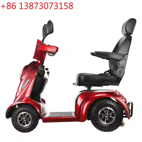 Compact 4 Wheel Mobility Scooter with Display Foldable Electric Scooter for Seniors and Adults Top S
