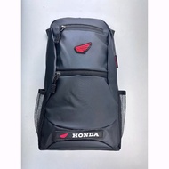 Waterproof Bag Men Backpack PU Leather Beg Belakang Air Kalis Travel Laptop Bag Motor Rider Runner M