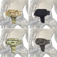 ydyTactical Waist Bag with Concealed Handgun Holsters for Glock 17 19 23 & 9mm 1911 Pistols, EDC Uti