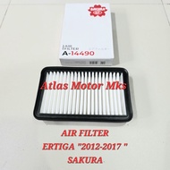 MESIN [1PC]SAKURA] AIR FILTER ENGINE AIR FILTER SUZUKI ERTIGA OLD ERTIGA/ FIRST ERTIGA/ "2012-2017" 