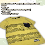 Boys' Halffprint Distro T-Shirt Set for Boys Made of 30s Combed Cotton Ages 1 2 3 4 5 6 7 8 9 10 11 