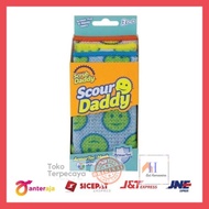 Scrub Daddy Set 3pcs Scrubber Daddy Scour/Cleaning Sponge