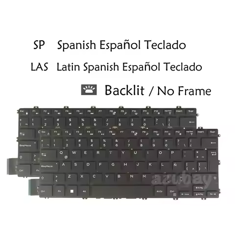 Backlit replacement Laptop Keyboard For Dell inspiron 7386 2 in 1 / 7586 2 in 1, 5480 5488 5485 5580