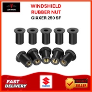 RUBBER NUT WINDSHIELD ORIGINAL SUZUKI GIXXER 250 SF