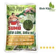 [COMBO 5 gói] SUMO SIÊU LÙN SIÊU NỞ (1kg). Đất tốt ra rễ nở bụi to đòng mập cọng cứng cây chống sập.