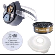 3M 100 anti-smoke gas filter combined with 3M 3200 mask {Genuine}