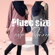 BLOUSE MUSLIMAH PLUS SIZE NEW ARIVAL SIZE 4XL 5XL 6XL 7XL 8XL
