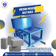 Mesin Mixer Pengaduk Batako 