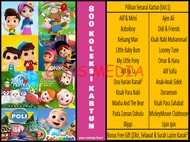USB Pendrive Video Kartun Kanak Kanak  Terbaru Cerita & Lagu Volume 1 [Flash Drive 32GB]