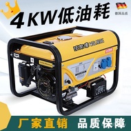 Portable 4kw Small Generator Single Phase Volt 380KW Generator 6 Three Phase/Household 220V5 Gasolin