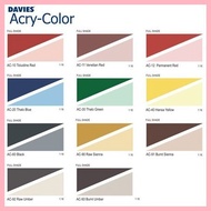 ♞Assorted Acry color paint Davies 60ml