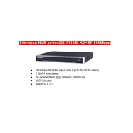 Hikvision NVR series 8 Channel DS-7616NI-K2/16P 160Mbps