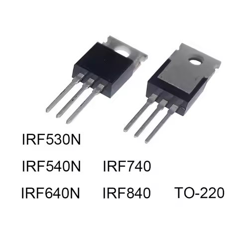 5PCS IRF530N IRF540N IRF640N IRF740 IRF840 TO-220 MOSFET Transistor