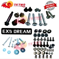 Ex5 screw set Body / Handle / Legshield screw body cover screw complete set EX5 DREAM "TK2"