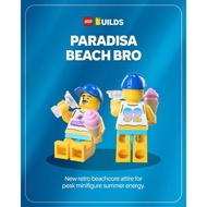 {SimBrick SGSeller} Lego idea235 Paradisa Beach Bro Male 21358 Minifigure Vending Machine