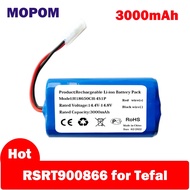 Brand new Powerful 3000mAh Battery RSRT900866 for Tefal Robot Cleaner RG6825WH/NS0 RG6871WH/NS0 RG68