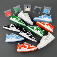 New Original Bape Sta Ape-Man Head Low Fashion Trendy Sneaker Shoes Casual Sports Board Walk Shoes