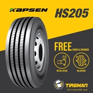 Kapsen HS205 215/75R17.5 235/75R17.5 265/70R19.5 16PR Inch Tayar Tire (FREE INSTALLATION/Delivery) K