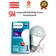 Philips 9 watt Essential white LED bulb Cool daylight 9w E27