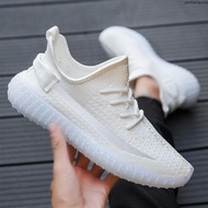 【Ready stock】High Quality Breathable Flying Coconut Shoes Yezzy Boost 350v2 Sneakers Men's Women's S