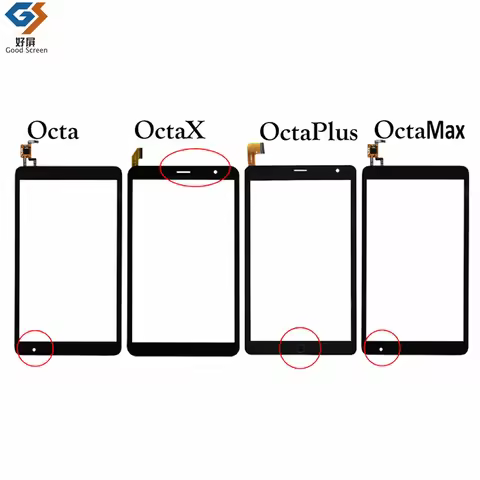 Black 8 Inch For Sky Devices Elite Octa /OctaX /OctaPlus /OctaMax Tablet PC Capacitive Touch Screen 